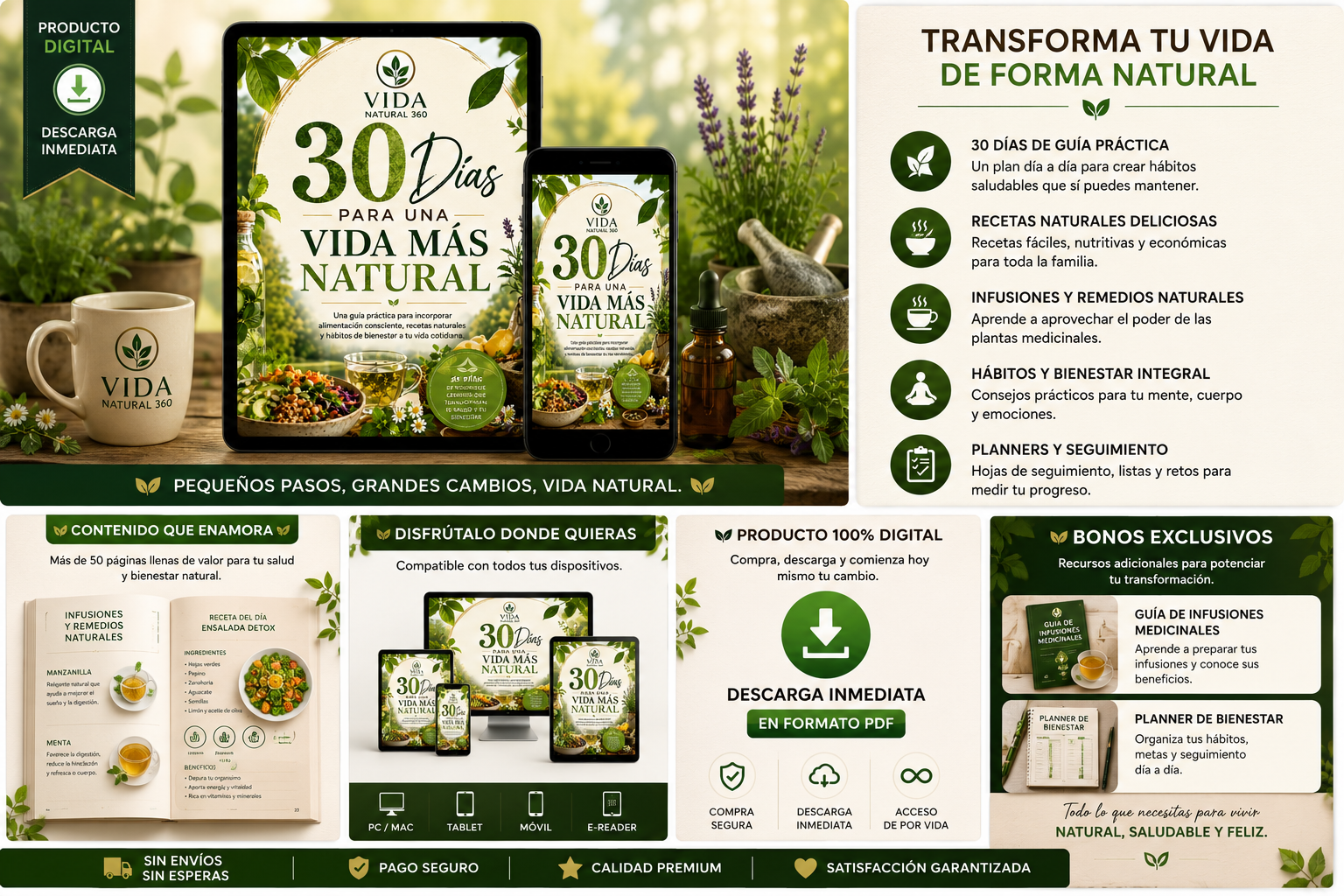 30 Dias para una Vida Mas Natural